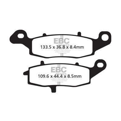 Pastiglie freno semi-sinterizzate EBC V-PAD FA231V