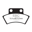 Pastiglie freno organiche fuoristrada EBC FA232TT