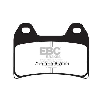 Pastiglie freno sinterizzate EBC Sportbike FA244HH