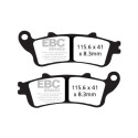 Pastiglie freno semi-sinterizzate EBC V-PAD FA261V