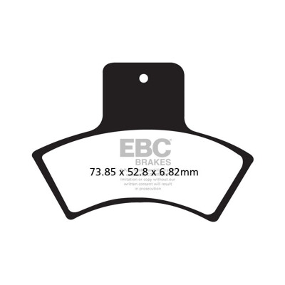 Pastiglie freno organiche fuoristrada EBC FA270TT