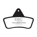 Pastiglie freno organiche per motocross EBC FA271TT