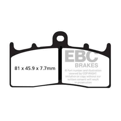 Pastiglie freno sinterizzate EBC Sportbike HH FA294HH