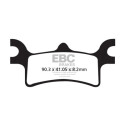 Pastiglie freno sinterizzate EBC FA314R per motocross