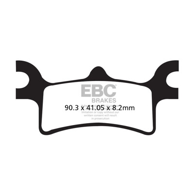 Pastiglie freno sinterizzate EBC FA314R per motocross