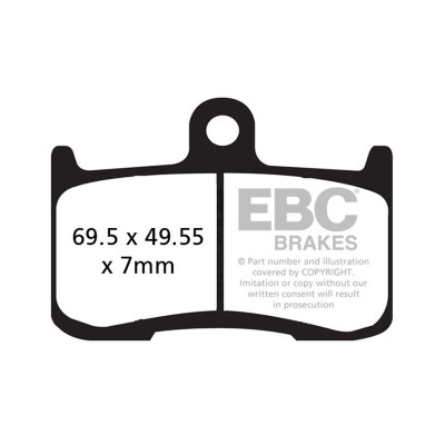 Pastiglie freno sinterizzate EBC Sportbike FA347HH