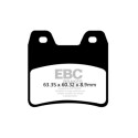 Pastiglia freno sinterizzata EBC FA348HH