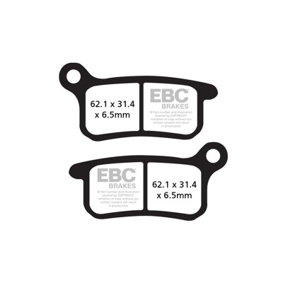 Pastiglie freno fuoristrada EBC FA357TT