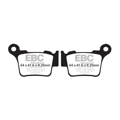 Pastiglia freno sinterizzata EBC Off Road FA368R