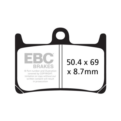 Pastiglie freno sinterizzate EBC Sportbike FA380HH