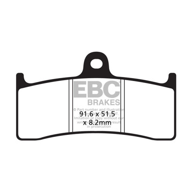 Pastiglie freno sinterizzate EBC Sportbike HH FA424HH