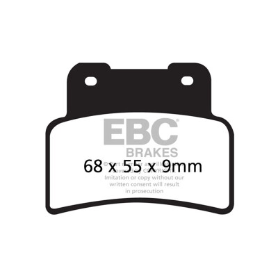 Pastiglie freno sinterizzate EBC Sportbike FA432HH