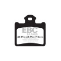Pastiglie freno sinterizzate EBC FA602R per motocross