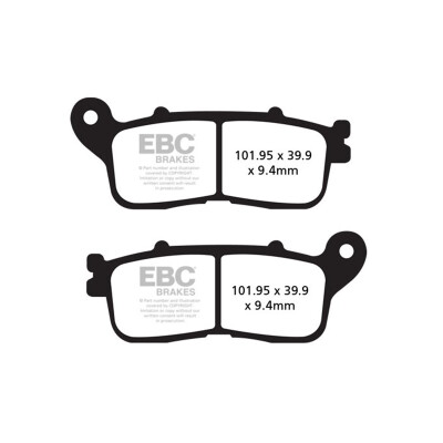 Pastiglie freno sinterizzate EBC Sportbike FA636HH