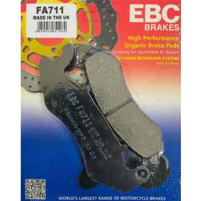 Pastiglie freno organiche EBC FA711