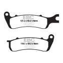 Pastiglia freno organica EBC FA722