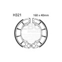 Kit freno per moto EBC H321
