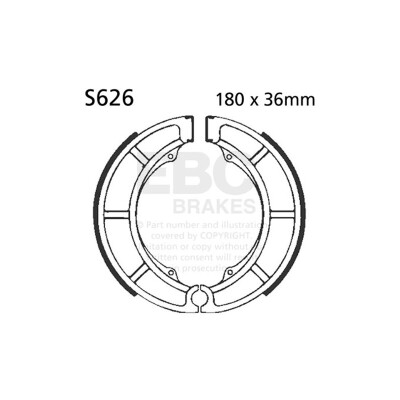 Kit freno per moto EBC S626