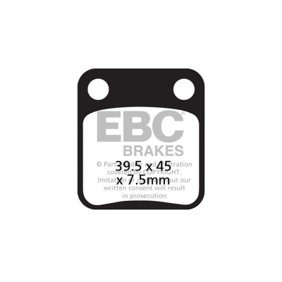 Pastiglie freno organiche per scooter EBC SFA054