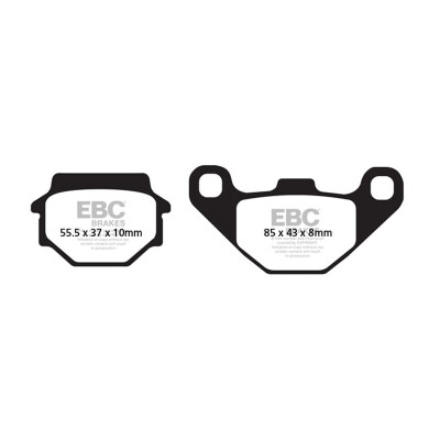 Pastiglie freno organiche per scooter EBC SFA067