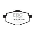 Pastiglie freno organiche per scooter EBC SFA101