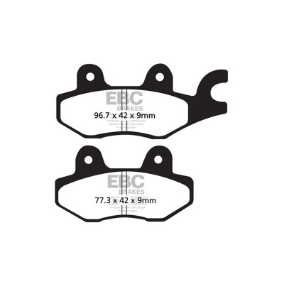 Pastiglie freno organiche per scooter EBC SFA197