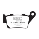 Pastiglia freno sinterizzata EBC SFA213HH per scooter