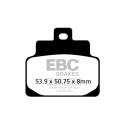 Pastiglia freno organica per scooter EBC SFA301