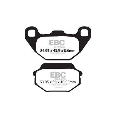 Pastiglie freno organiche per scooter EBC SFA305