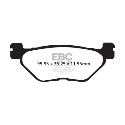 Pastiglie freno sinterizzate per scooter EBC SFA319HH