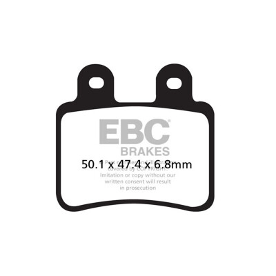 Pastiglie freno organiche per scooter EBC SFA350