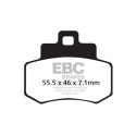 Pastiglie freno organiche per scooter EBC SFA356
