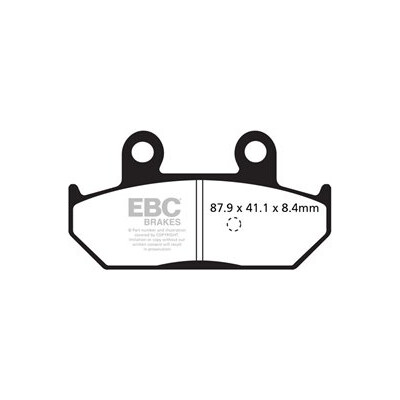 Pastiglie freno sinterizzate per scooter EBC SFA412HH