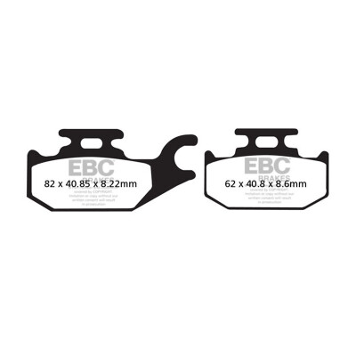 Pastiglie freno organiche per scooter EBC SFA413
