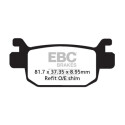Pastiglie freno organiche per scooter EBC SFA415