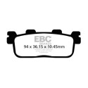Pastiglie freno organiche per scooter EBC SFA607