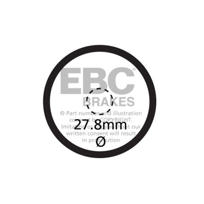 Set pastiglie freno EBC SFA621V
