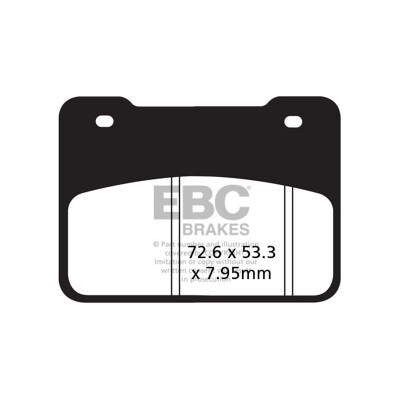 Pastiglie freno organiche per scooter EBC SFA627