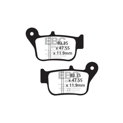 Pastiglie freno sinterizzate per scooter EBC SFA628HH
