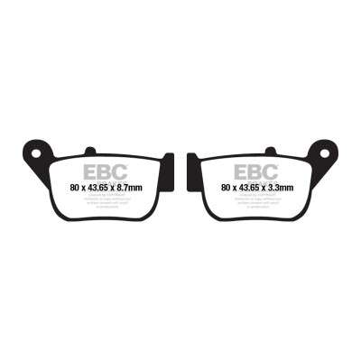 Pastiglie freno organiche per scooter EBC SFA678