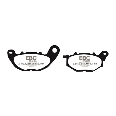 Pastiglie freno organiche per scooter EBC SFA705