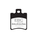 Pastiglie freno per scooter in carbonio EBC SFAC193