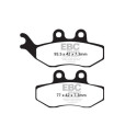 Pastiglie freno per scooter in carbonio EBC SFAC194