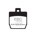 Pastiglie freno per scooter in carbonio EBC SFAC268