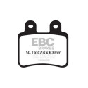 Pastiglie freno per scooter EBC SFAC350 Carbon