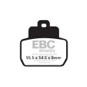 Pastiglie freno per scooter in carbonio EBC SFAC425