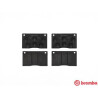 Set di 4 pastiglie freno BREMBO P 36 003