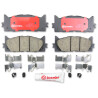 Set di 4 pastiglie freno BREMBO P 83 117