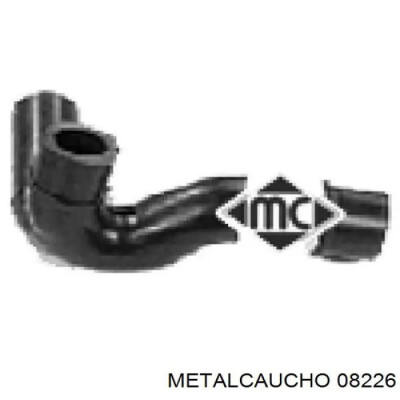 Tubo, valvola di ricircolo gas METALCAUCHO 8226
