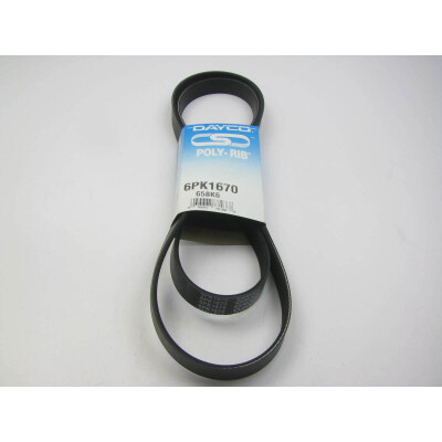 Cinghia trapezoidale scanalata DAYCO 6 PK 1670